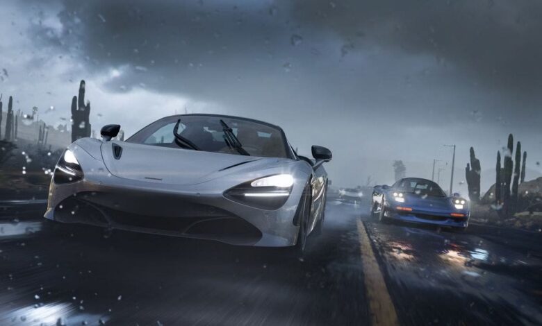 Forza horizon motorsport race car speed