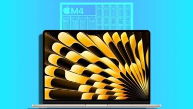 آبل تستعد لإطلاق ماك بوك آير بمعالج M4