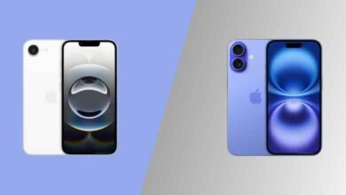 أبرز الفروق بين هاتفي iPhone 16e و iPhone 16