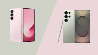 مقارنة بين هاتفي سامسونج Galaxy S25 Ultra و Galaxy Z Fold6