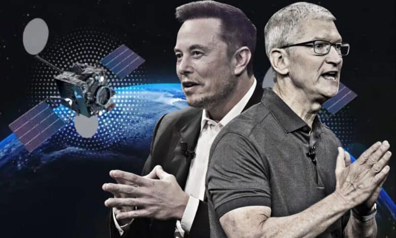 Elon Musk Apple Satellite