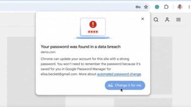 Google Chrome automatically changes passwords