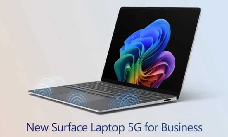 microsoft surface laptop 5g
