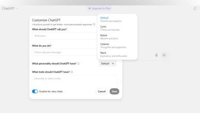 ChatGPT new personalities