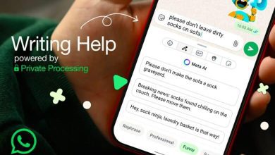 Whatsapp Writing Help feature