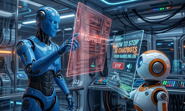 Aitspot.com - HOW TO STOP AI CHATBOTS FROM RAMBLING ON